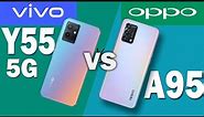 Vivo Y55 5G vs Oppo A95 | Full Comparison
