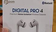 REVIEW- POM GEAR DIGITAL PRO 4 PREMIUM NOISE ISOLATION WIRELESS EAR PODS- ARE THEY ANY GOOD?