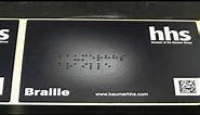 Digital Braille printing