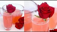 Sparkling Rose Lemonade + DIY ROSE WATER | RECIPE