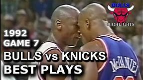 May 17 1992 Bulls vs Knicks game 7 highlights