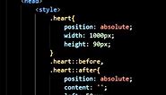 Heart Logo || HTML | CSS