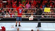 John Cena comes to the rescue of a WWE fan after R-Truth picks on them