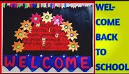 Welcome back to school bulletin board ideas /Welcome back school bulletin board