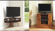 Unique Small Corner Tv Stand For Comfort View
