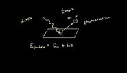 Photoelectric effect | Electronic structure of atoms | Chemistry | Khan Academy