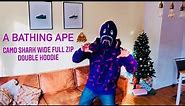 BAPE Color Camo Shark Wide Full Zip Double Hoodie „Purple“ Review + Size Guide + Styling Options 💜