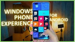 Windows Mobile Home Screen on ANY Android Phone!