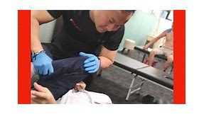 Special case for 11 years old boy with Temporomandibular Joint (TMJ) - Master Chris Leong adjust his lower back and hip problems.