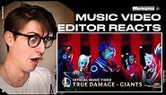 Video Editor Reacts to True Damage - GIANTS (ft. Becky G, Keke Palmer, SOYEON, DUCKWRTH, Thutmose)
