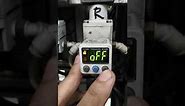 Cara setting pressure switch smc