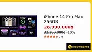 iPhone 14 Pro Max 256GB giá tốt, trả góp 0%, chính hãng ưu đãi hấp dẫn