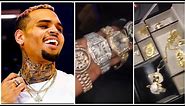 Chris Brown Shows Off His Insane Jewelry Collection | CB Mania