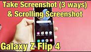 Galaxy Z Flip 4: How to Take Screenshot (3 ways) & Scrolling Screenshot