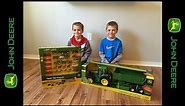 Unboxing - John Deere Tractor and Wagon - Big Farm toy