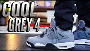 2019 AIR JORDAN 4 "COOL GREY" REVIEW AND ON FOOT REVIEW AND ON FOOT !!!