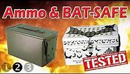 How good are BAT-SAFE and METAL BOXES? LiPo fire true & detailed test (pt. 2/3)