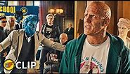 X-Men Cameo - Wade Hugs Colossus Scene | Deadpool 2 (2018) Movie Clip HD 4K