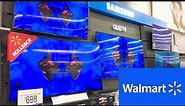 WALMART TELEVISIONS SMART TVS SOUNDBARS SHOP WITH ME SHOPPING STORE WALK THROUGH 4K