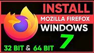 How to install Mozilla Firefox on Windows 7 | Firefox Browser 2022