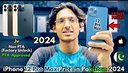 iPhone 12 Pro Max Price in Pakistan 2024 | Jv, Non PTA, PTA Approved | Latest Prices