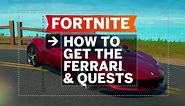How To Get A Ferrari 296 GTB In Fortnite
