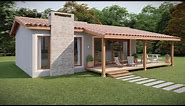 Casa de Campo Pequena (65m²) – Simples e Aconchegante