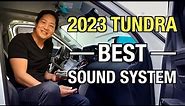 2023 Toyota Tundra Plug and Play Micro Power Amplifier Before & After