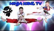 Ninja Kidz ULTIMATE Black Belt Test! Awesome Karate!