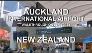 Auckland International Airport | 4K | Walkthrough on 22.08.2023 | North Island | New Zealand