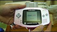 Gameboy Advance Unboxing! Hello Kitty Vintage limited edition system!