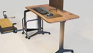 Keyboard Tray Under Desk, Pull out Keyboard & Mouse Tray with Sturdy C-Clamp, Slide Out Keyboard Platform, Adjustable Height Keyboard Drawer, 29.5'' x 9.4''