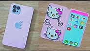 DIY Phone Notebook | How to make Iphone 12 Pro Max Notebook | Back to school Crafts