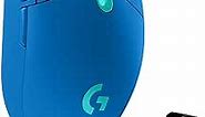 Logitech G305 LIGHTSPEED Wireless Gaming Optical Mouse, Hero 12K Sensor, 12,000 DPI, Lightweight, 6 Programmable Buttons, 250h Battery Life, On-Board Memory, PC/Mac - Blue