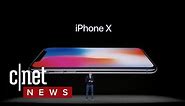 Apple unveils iPhone X with Super Retina Display, FaceID (CNET News)