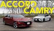 2018 Honda Accord vs Toyota Camry Comparison