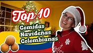 TOP 10 Comidas de navidad en Colombia | Cena de Navidad facil | Los Mejores Platos para la Navidad