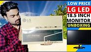 LG LED 18.5 Inch Monitor | LG LED Monitor LG-19M38 Unboxing & Review