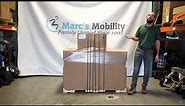 Pride Maxima 3 Wheel Heavy Duty Scooter - How to Unbox and Assemble