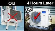 Install your own AIR CONDITIONING in 4 HOURS! DIY Mini Split MR COOL