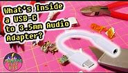 What's Inside a USB-C to 3.5mm Audio Adapter?
