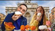 Top 6 Best Street Foods in Rome, Italy! (local food tour with eats under €5)