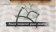 40 Inch Round Glass Table Top Thick Tempered Glass Round Table Top Glass Dining Table Replacement Glass Table Top for Living Room Patio Table Tops