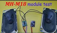 Introducing and testing the MH-M18 audio bluetooth module
