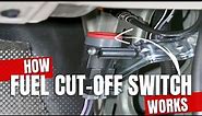 How fuel cut-off switch works (Inertia Switch) and how to reset it