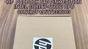 💗HP PINK EDITION | HOT OFFER 💗 🔥HP PROBOOK 640 CORE i7 LAPTOPS🔥 👉OPEN BOX WITH WARRANTY👈 🤑STARTING 299$🤑 ✅ OFFER 1 ---> 299$ 💢CORE i7-6600U CPU 💢16GB RAM 💢512GB SSD STORAGE 💢14" SCREEN 💢BACKLIT KEYBOARD 💢WITH FREE BAG & MOUSE 💢WINDOWS MS OFFICE ACTIVATED ✅ OFFER 2 ---> 399$ 💢CORE i7-6600U CPU 💢32GB RAM 💢1TB SSD STORAGE 💢14" SCREEN 💢BACKLIT KEYBOARD 💢WITH FREE BAG & MOUSE 💢WINDOWS MS OFFICE ACTIVATED 🤩FREE FAST SAFE DELIVERY 🤑USDT CURRENCY ACCEPTED 👉ORDER YOURS NOW 713301