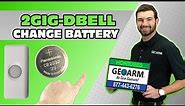 2GIG-DBELL1-345 - How to Replace the Battery?