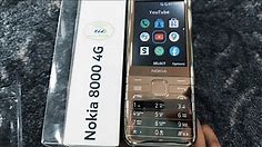 NOKIA 8000 4G UNBOXING | REVIEW