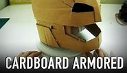 DIY Armored Batman Helmet Using Cardboard