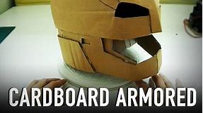 DIY Armored Batman Helmet Using Cardboard